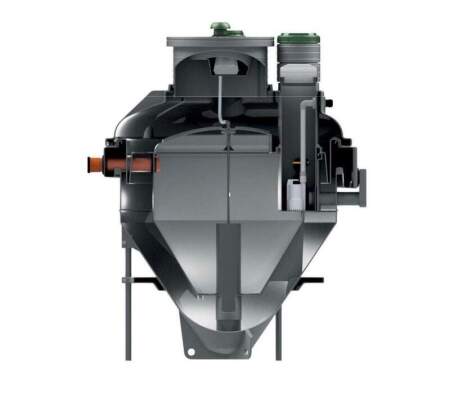 ASP HDPE Sewage Treatment Plants - INTERNAL BLOWER - Pumped